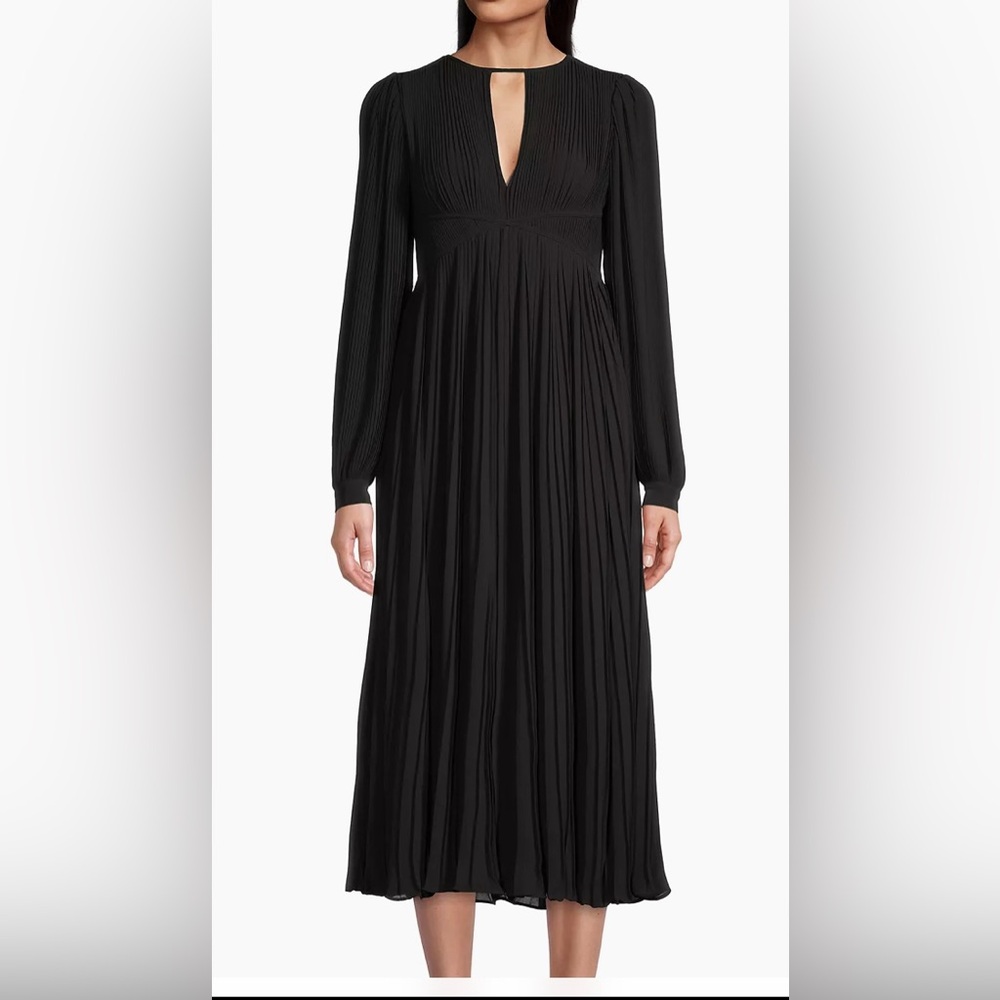 MICHAEL Michael Kors

Plissé-Pleated Midi-Dress
